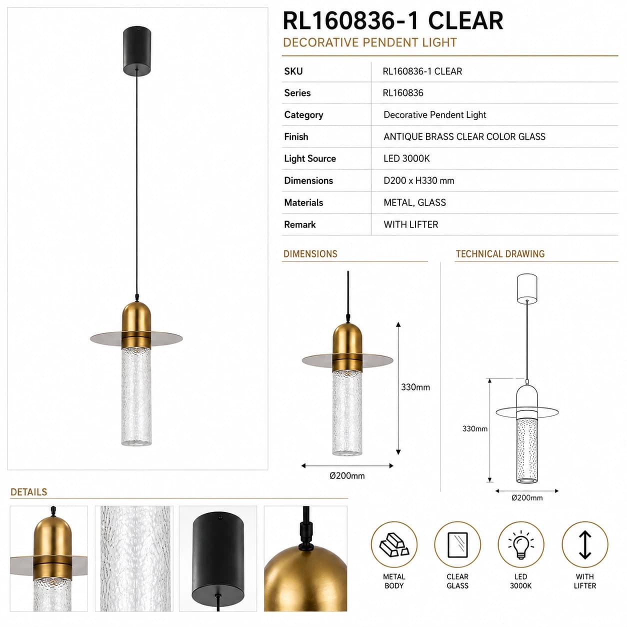 RL160836-1 CLEAR 6