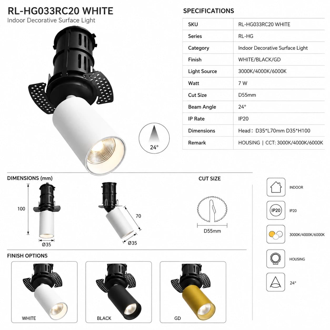 RL-HG033RC20 WHITE 6