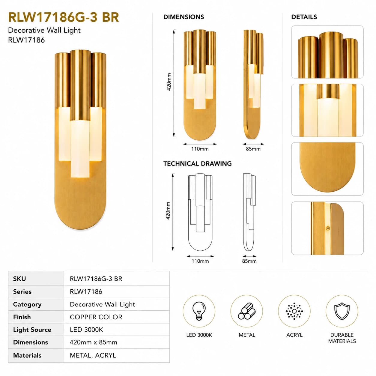 RLW17186G-3  BR 4